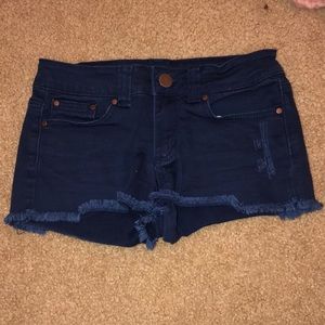 Navy Blue jean shorts